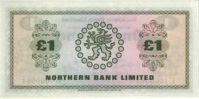 Nordirland / Northern Ireland P.187b 1 Pound C4 000064 (1) 