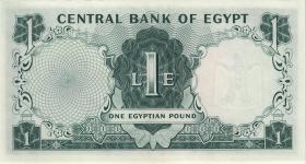 Ägypten / Egypt P.37b 1 Pound 1965 (1) 