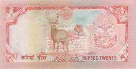 Nepal P.38a 20 Rupien (1988-) sign.11 (1) 