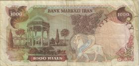 Iran P.105b 1000 Rials (1974-79) (4) 