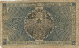Finnland / Finland P.020 5 Markkaa 1909 (1918) (4) 