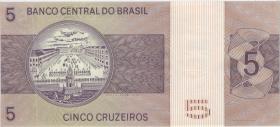Brasilien / Brazil P.192b 5 Cruzeiros (1970-1979) (1) 