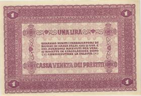 Italien / Italy P.M04a 1 Lira 1918 (1/1-) 