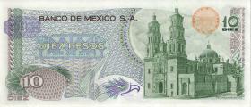 Mexiko / Mexico P.063h 10 Pesos 15.5.1975 (1) 