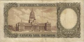 Argentinien / Argentina P.280 5.000 Pesos U.2 (1961-69) (3) 