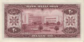 Iran P.065 20 Rials 1954 (1) 
