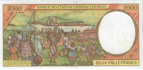 Zentral-Afrikanische-Staaten / Central African States P.303Ff 2000 Francs 1999 (1) 
