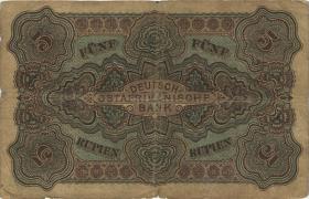 R.900: Deutsch-Ostafrika 5 Rupien 1905 No.26488 (4) 