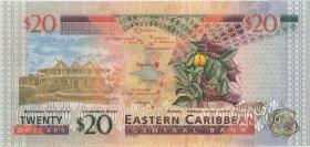 Ost Karibik / East Caribbean P.39I 20 Dollars (2003) (1-) 