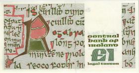 Irland / Ireland P.70b 1 Pound 1981 (1) 