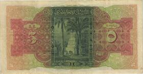 Ägypten / Egypt P.019c 5 Pounds 23.1.1945 (3-) 