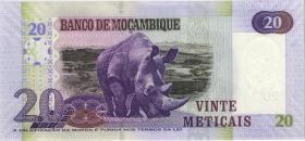 Mozambique P.143 20 Meticais 2006 (1) 