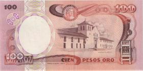 Kolumbien / Colombia P.426a 100 Pesos Oro 1984 (1) 