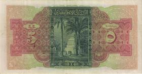 Ägypten / Egypt P.19c 5 Pounds 1.12.1945 (3) 