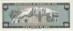 Peru P.095 100 Soles de Oro 1968 (1) 