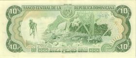 Dom. Republik/Dominican Republic P.132 10 Pesos Oro 1990 (2) 