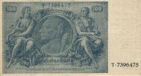 R.182a: 100 Reichsmark 1945 Schörner (3+) 