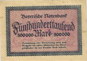 R-BAY 11: 500.000 Mark 1923 (3) 