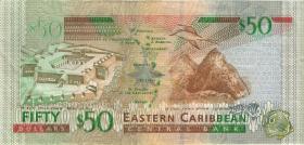 Ost Karibik / East Caribbean P.45I 50 Dollars (2003) (3) 