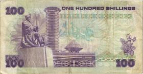 Kenia / Kenya P.23f 100 Shillingi 1988 (3) 