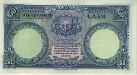 Lettland / Latvia P.20 50 Rubel 1934 (1) 