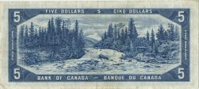 Canada P.068a 5 Dollars 1954 "Devil Face" (3) 