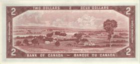 Canada P.076br 2 Dollars 1954 (1961-72) * (1) 