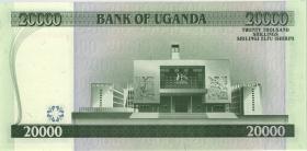 Uganda P.42 20.000 Shillings 1999 (1) 