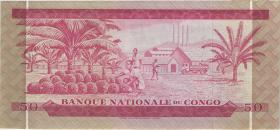 Kongo / Congo P.011b 50 Makuta 1.10.1970 (1-) 