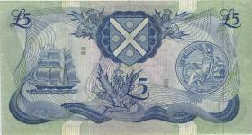 Schottland / Scotland P.112c 5 Pounds 1.12.1975 AJ (3) 