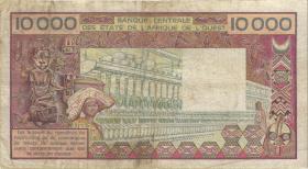West-Afr.Staaten/West African States P.109Ah 10.000 Francs (1977-92) (3) 