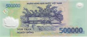 Vietnam / Viet Nam P.124o 500.000 Dong (20)19 Polymer (1) 