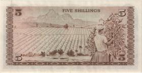 Kenia / Kenya P.06c 5 Shillings 1972 (3+) 