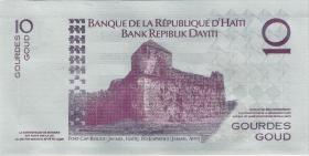 Haiti P.272c 10 Gourdes 2008 (1) 