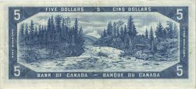 Canada P.068b 5 Dollars 1954 "Devil Face" (3) 