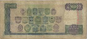 Uruguay P.067b 10.000 Nuevos Pesos 1987 (4) 