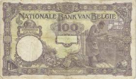 Belgien / Belgium P.095 100 Francs 4.6.1924 (3) 