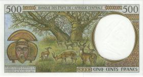 Zentral-Afrikanische-Staaten / Central African States P.201Ed 500 Francs 1997 (1) 