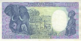 Zentralafrikanische Republik / Central African Republic P.016 1000 Fr. 1990 (3) 