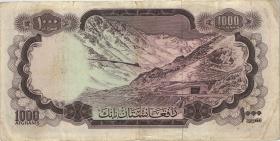 Afghanistan P.46 1000 Afghanis (1967) (3-) 