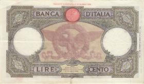 Italien / Italy P.055b 100 Lire 1942 (3) 