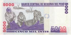Peru P.138 5000 Intis 1988 (1) 
