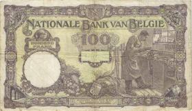 Belgien / Belgium P.095 100 Francs 21.4.1927 (3) 