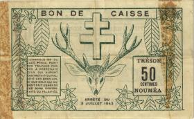 Neu Kaledonien / New Caledonia P.51 50 Centimes 1942 (4) 