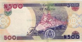 Nigeria P.30h 500 Naira 2009 U.2 (1) 