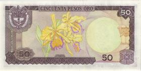 Kolumbien / Colombia P.422b 50 Pesos Oro 1983 (1) 