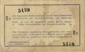 R.928p: Deutsch-Ostafrika 1 Rupie 1916 V2 4-stellig (2) 