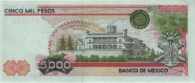 Mexiko / Mexico P.083b 5.000 Pesos 26.7.1983 (1) 