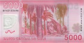 Chile P.163e 5.000 Pesos 2014 Polymer (1) 