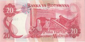 Botswana P.27a 20 Pula 2004 (1) 
